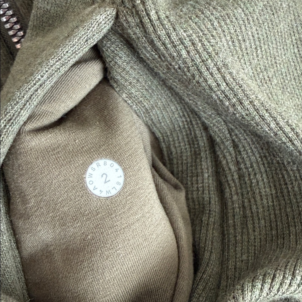 Lululemon Radiant Jacket II Heathered Fatigue Green - Picture 7 of 10